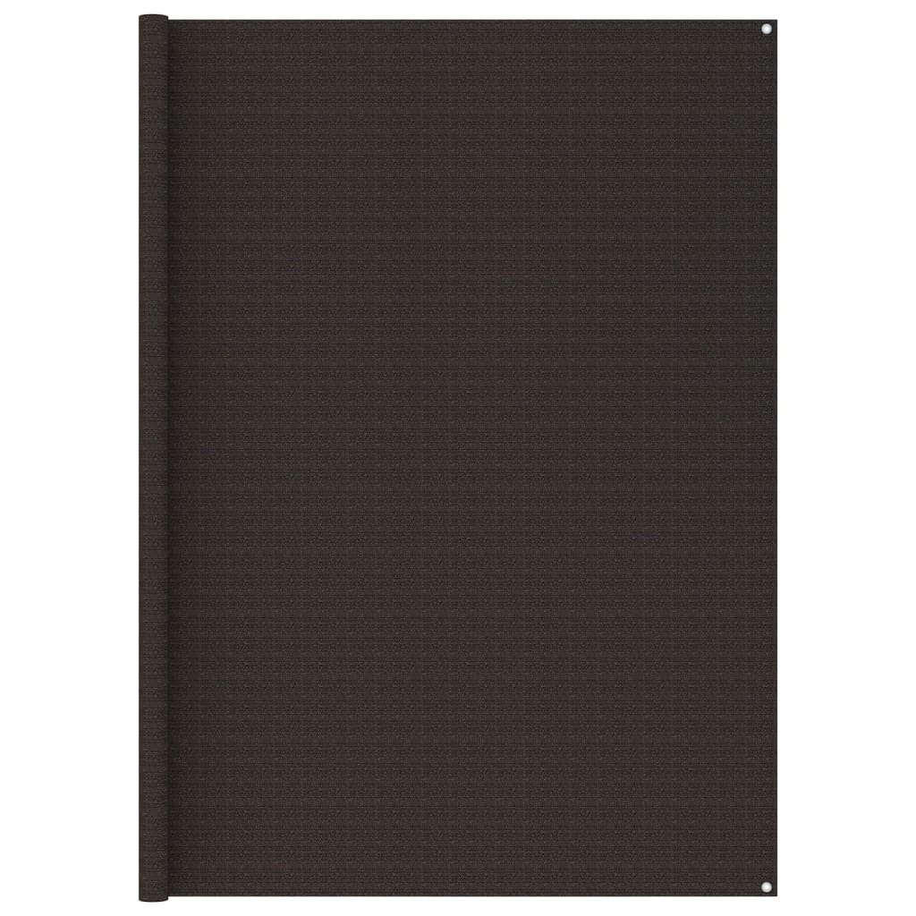 Tappeto tenda Vidaxl 250x250 cm marrone
