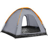 Tenda Vidaxl Grigio per 6 persone