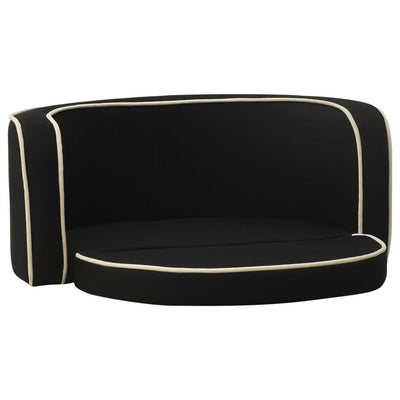 Vidaxl Dog Bank Plegable 76x71x30 cm de lino negro