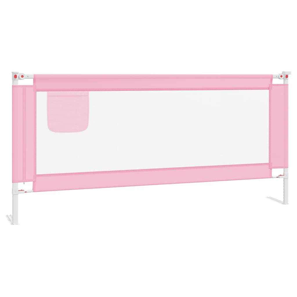 Vidaxl Bed Chart Toddler 200x25 cm tessuto rosa