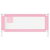 Vidaxl Bed Chart Toddler 200x25 cm tessuto rosa