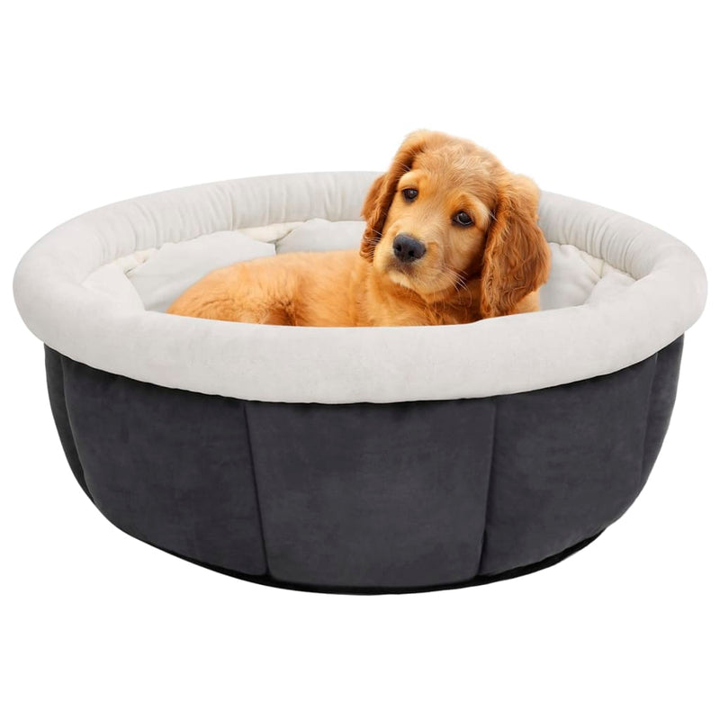 Canasta de perros de Vidaxl 40x40x20 cm gris