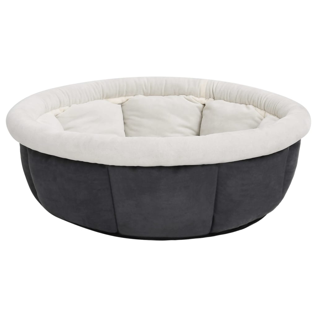 Canasta de perros de Vidaxl 59x59x24 cm gris