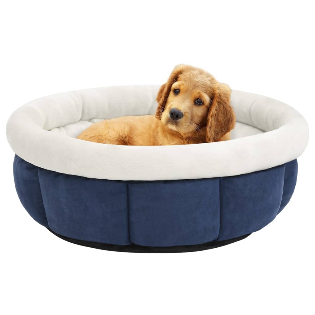 Canasta de perros de Vidaxl 50x50x22 cm azul