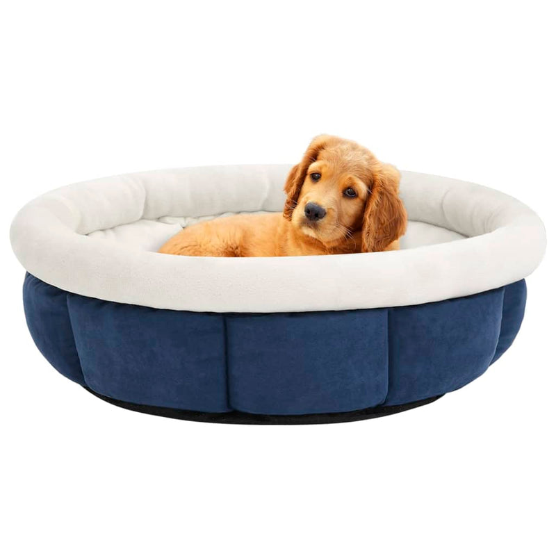 Canasta de perros de Vidaxl 70x70x26 cm azul
