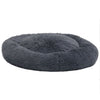 Vidaxl Dog Cat Pillow Lavable 90x90x16 CM Plush gris oscuro