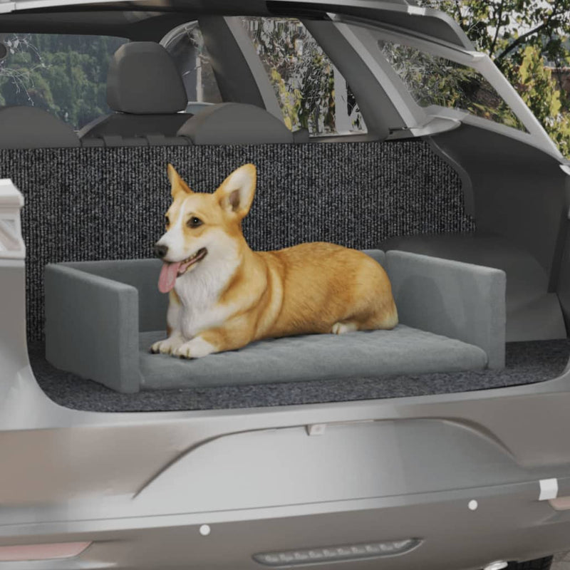 Vidaxl Cesta para perros Cesta de perros Mira 70x45 cm de gris claro