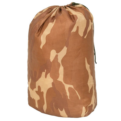 VidaXL Camouflagenet met opbergtas 6x7 m beige