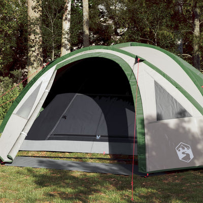 Vidaxl Dome Tent 4-Persona Green impermeable