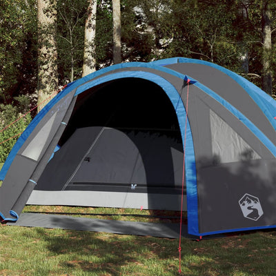 Vidaxl Dome Tenda Blu impermeabile per 4 persone