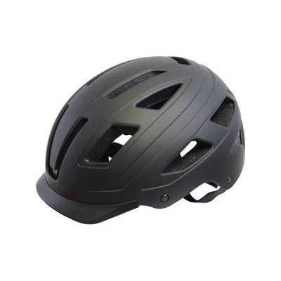 Qt Cycle Tech Helmet Estilo urbano Matt Black Size M 55-58 CM 2810384