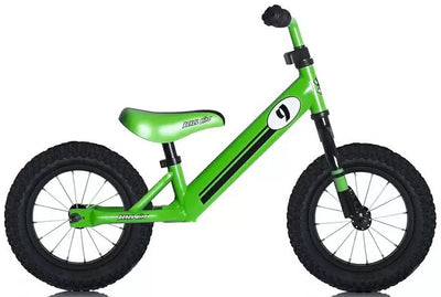 Bicicleta de reproducción de raza rebelde de 12.5 pulgadas junior verde