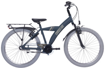 Bikefun per bambini in bici 24 mimetica con bici con Nexus 3 Matt Dark Green