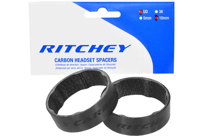 Ritchey Wcs spacer set carbon ud mat 10mm 2 stuks