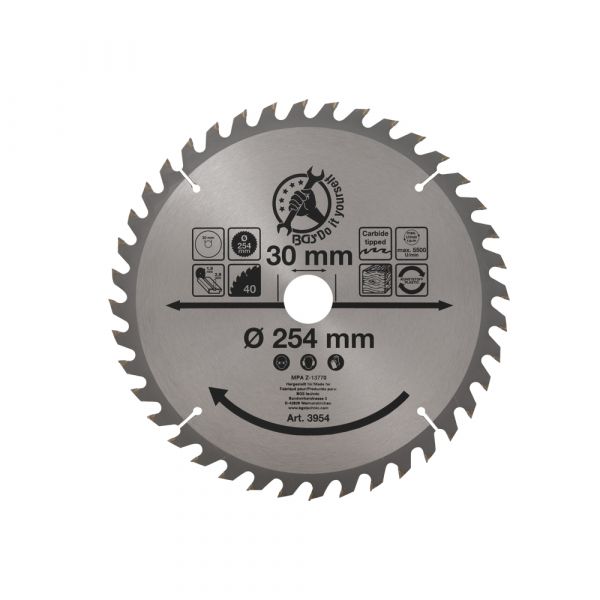 SAW Blade 254 mm., 40 denti