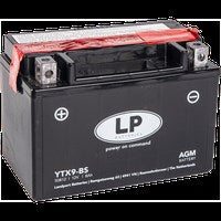 LandPort Battery LTX9-BS YTX9-BS incluso ZIP 4-Stroke
