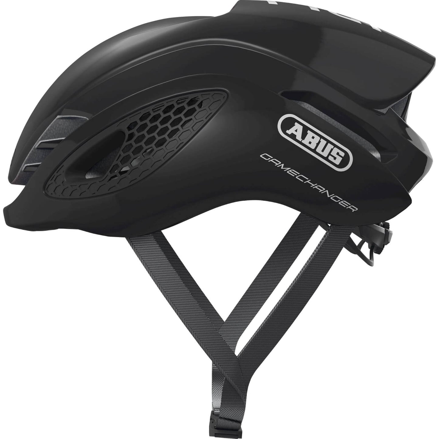 Abus Helmet GameChanger Shiny Black M 52-58cm
