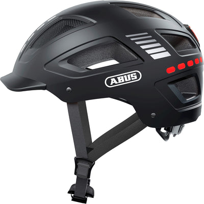 ABUS Helmet Hyban 2.0 LED Signal Black M 52-58 cm