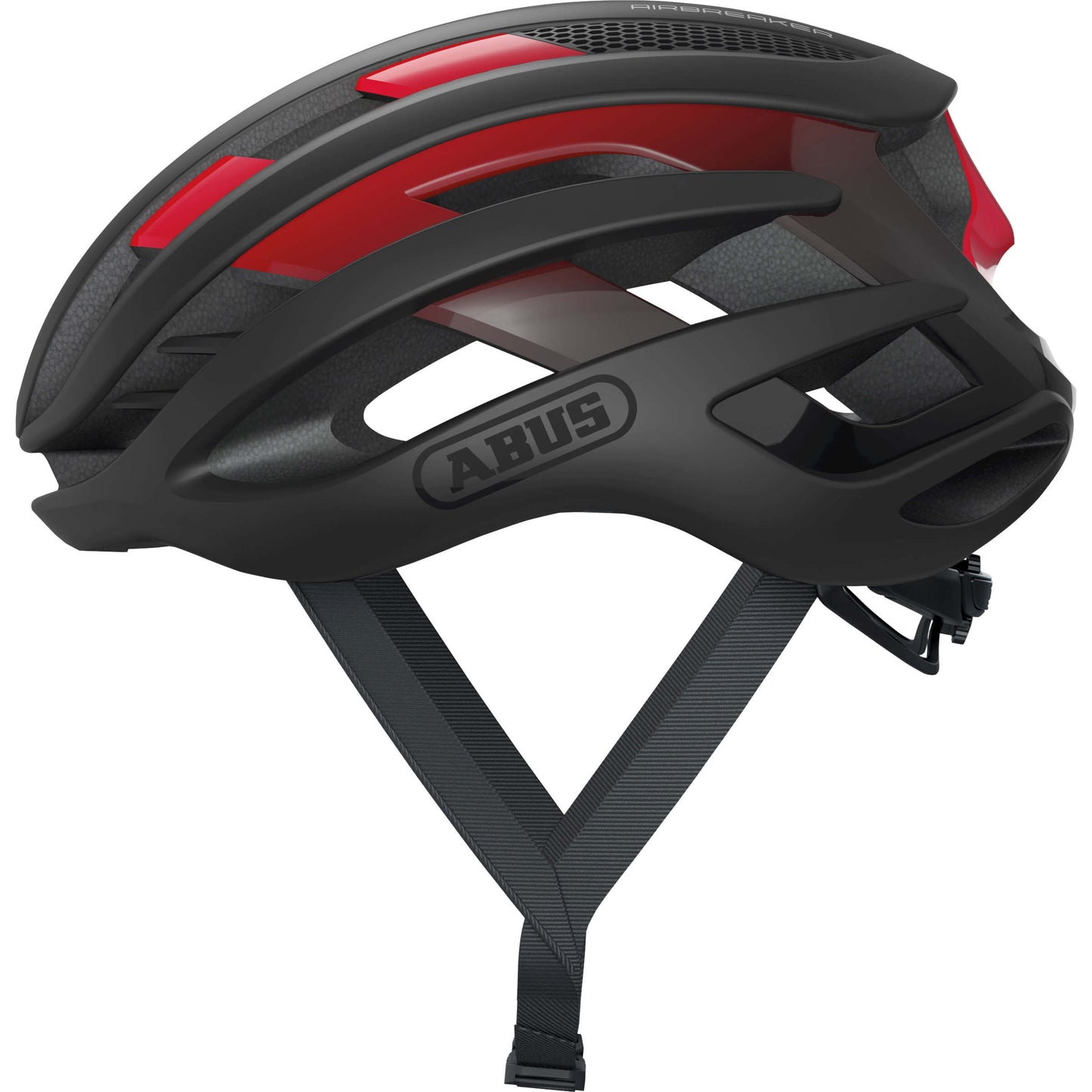 Abus helm AirBreaker Zwart Rood M 52-58cm