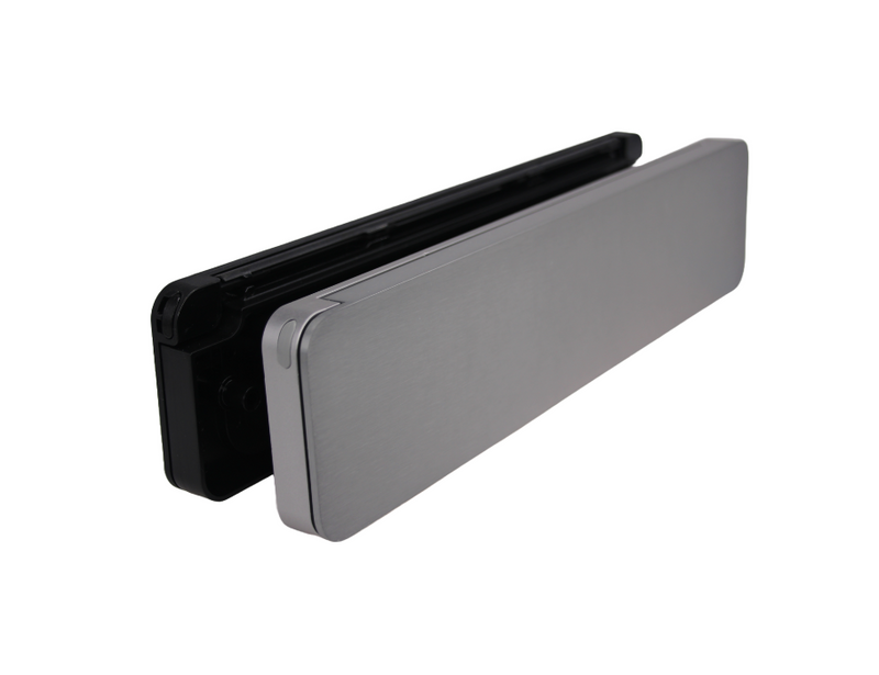 HomeBox Letterbox alinox Valore esterno ral9005 nero