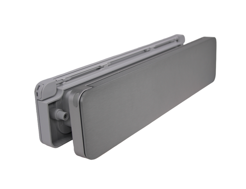 HomeBox Letterbox Alinox Part Outdoor Binnenklep Ral7047 Gray