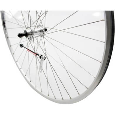 Roland Rueda trasera 28 x 1 Freewh Spk de acero inoxidable plateado