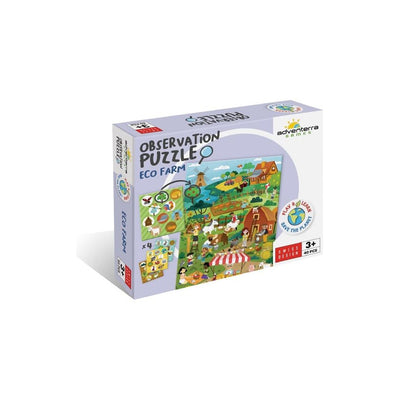 Granja de observación de rompecabezas de los juegos de Adventerra