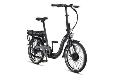 Altec Comfort E-Bike plegable Bike 20 pulgadas 7-SPD. 518Wh Mat Negra M129 40 nm