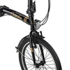 Altec Cunda de 20 pulgadas Plegado Bike N-3 Black-Gold