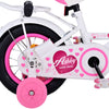 Bicicleta para niños de Vinare Ashley - Niñas - 12 pulgadas - Blanco