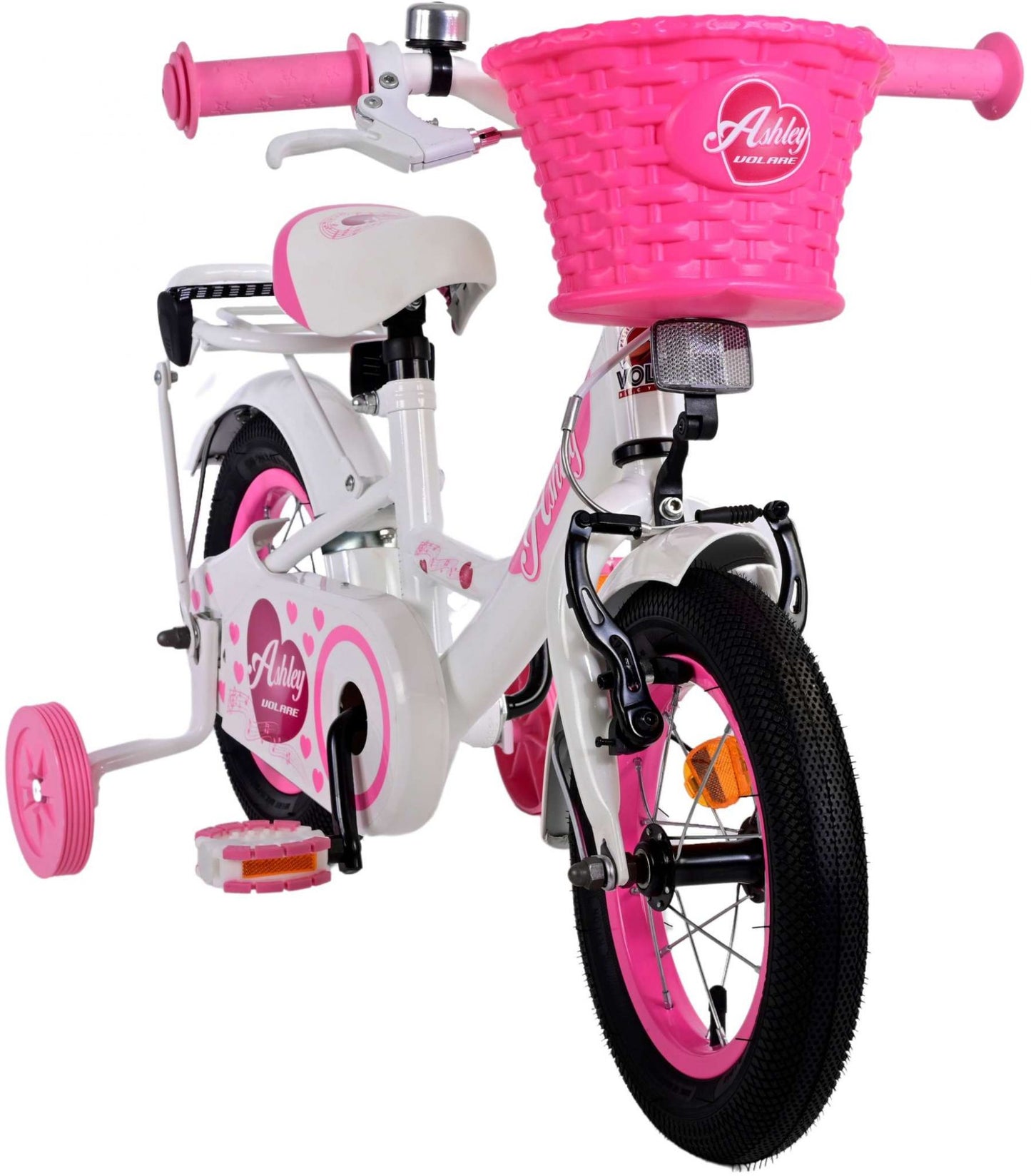 Bicycle per bambini di Vlatare Ashley - Girls - 12 pollici - Bianco