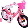 Bicycle per bambini di Vlatare Ashley - Girls - 12 pollici - rosa rosso