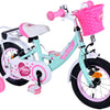 Bike per bambini di Vlatare Ashley - Girls - 12 pollici - Verde - Freni a due mani