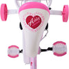 Bicicleta para niños de Vinare Ashley - Niñas - 14 pulgadas - Pink - Dos frenos de mano