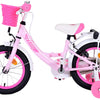 Volare Ashley Kinderfiets - Meisjes - 14 inch - Roze - Twee Handremmen