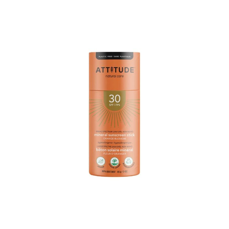 Actitud protector solar spf 30 flor de naranja