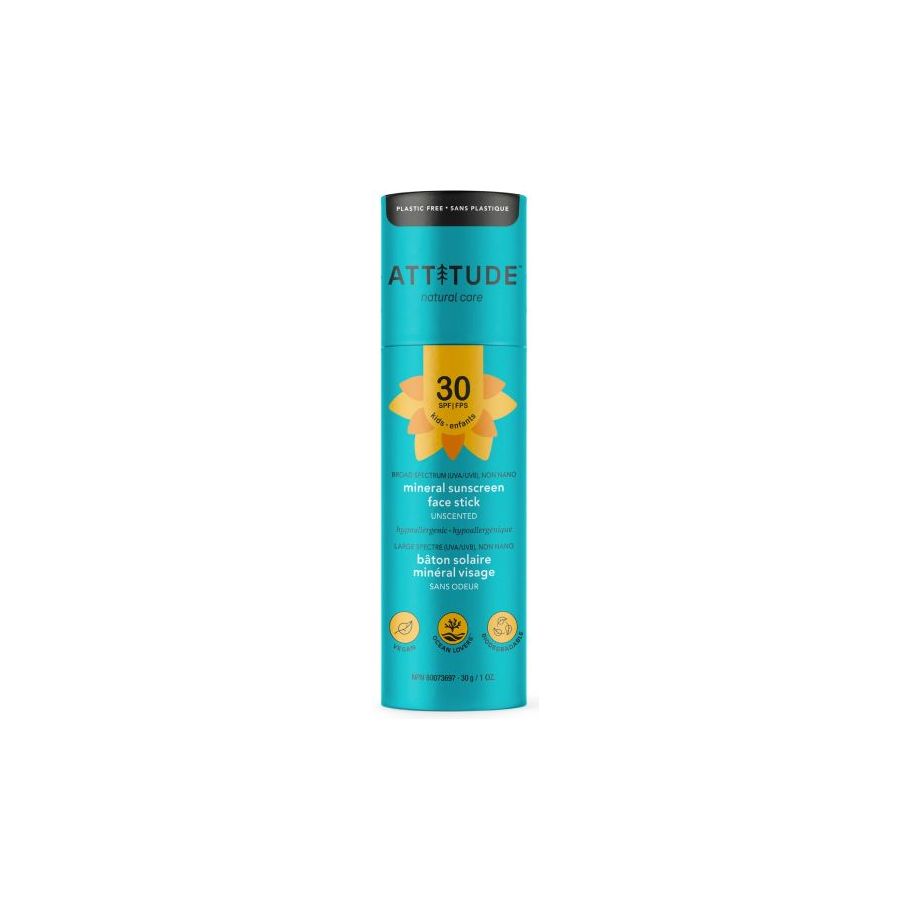 Actitud protector solar palo bebé cara amable spf 30 no