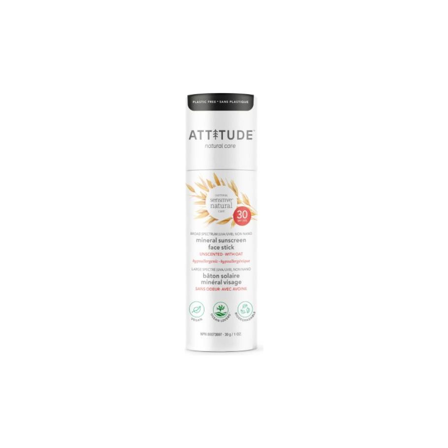 Attitude Suncreen Stick Face SPF 30 Sensibile senza pari