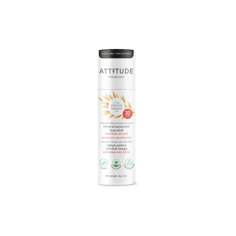 Attitude Suncreen Stick Face SPF 30 Sensibile senza pari