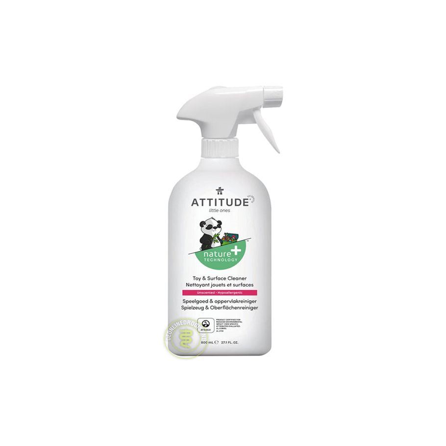 Naturaleza de actitud+ pequeños limpiador de juguetes 800 ml