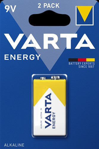 Varta 9V Battery Energy Alcalino