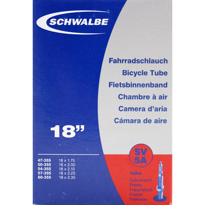 Schwalbe interno tubo fv sv5a 18 largo 47 50 54 57 60-355