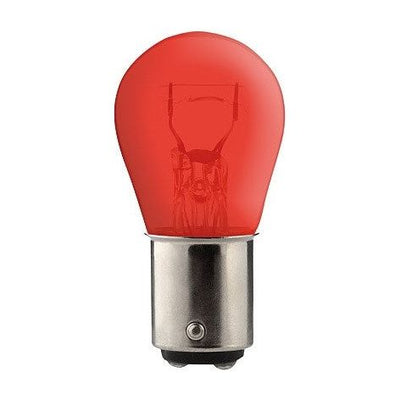 Lamp 12V-21 5W BAY15D rood p st