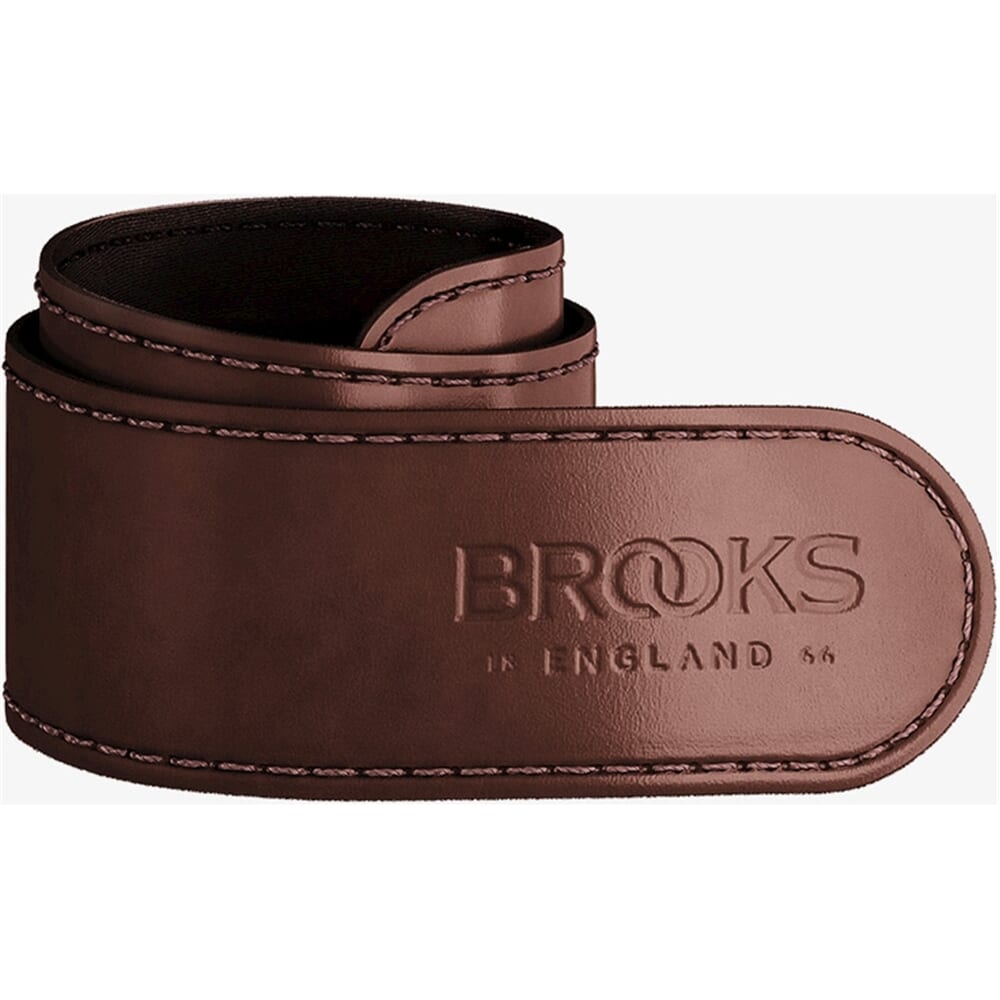 Brooks broekklem cuero es marrón