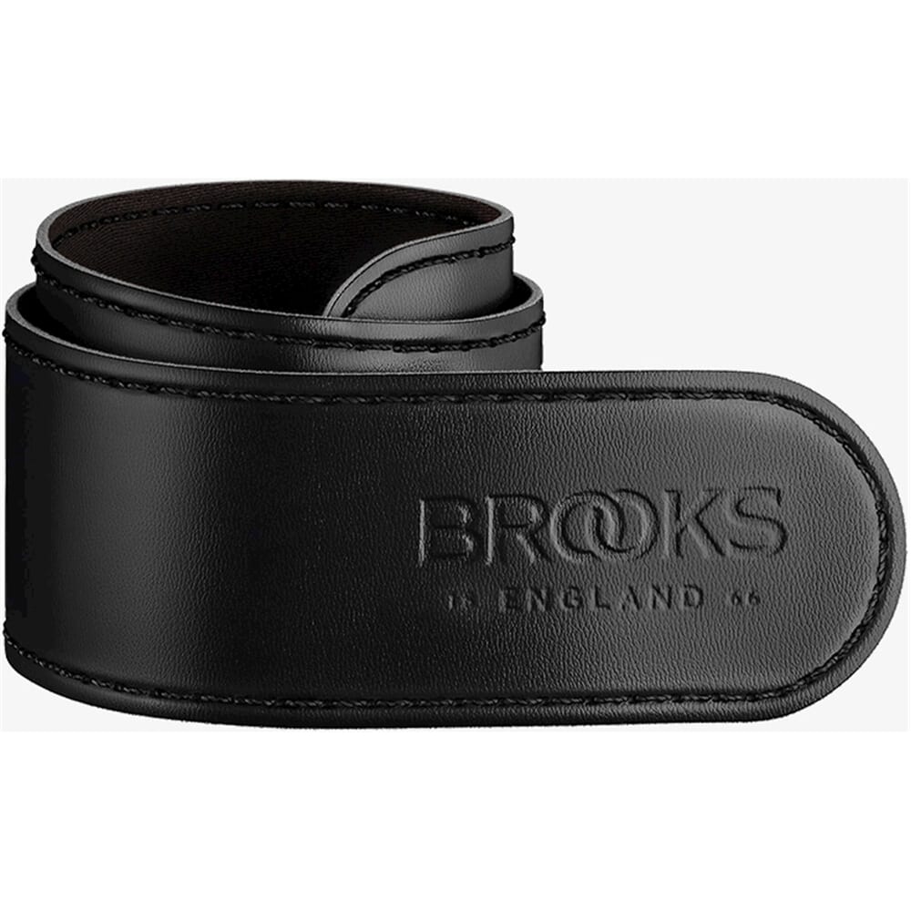 Brooks Broekklem in pelle nera