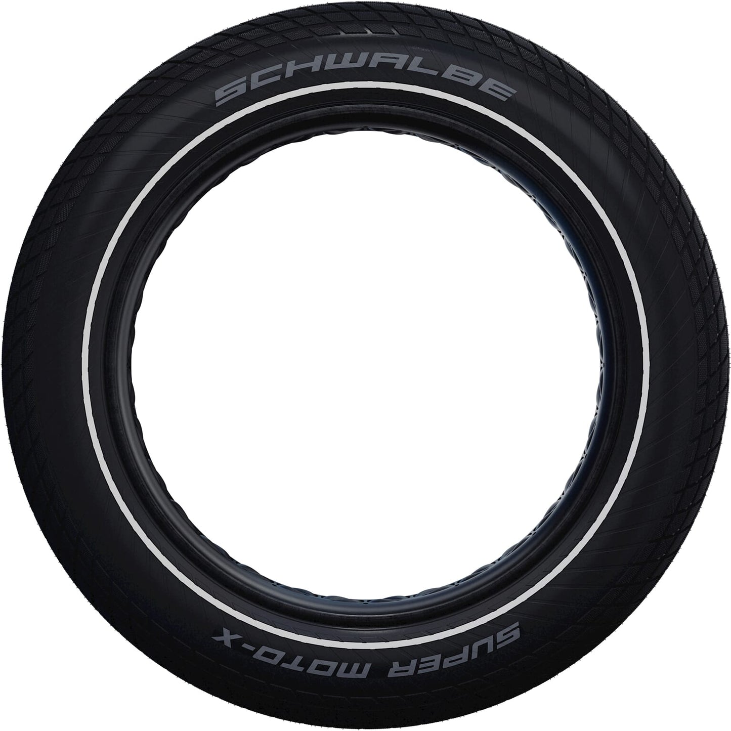 Schwalbe Super moto-x 20x4.00 (100-406) fatbike reflex zwart