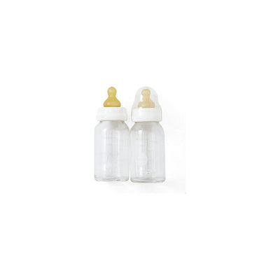 Hevea Glazen zuigflessen 120ml
