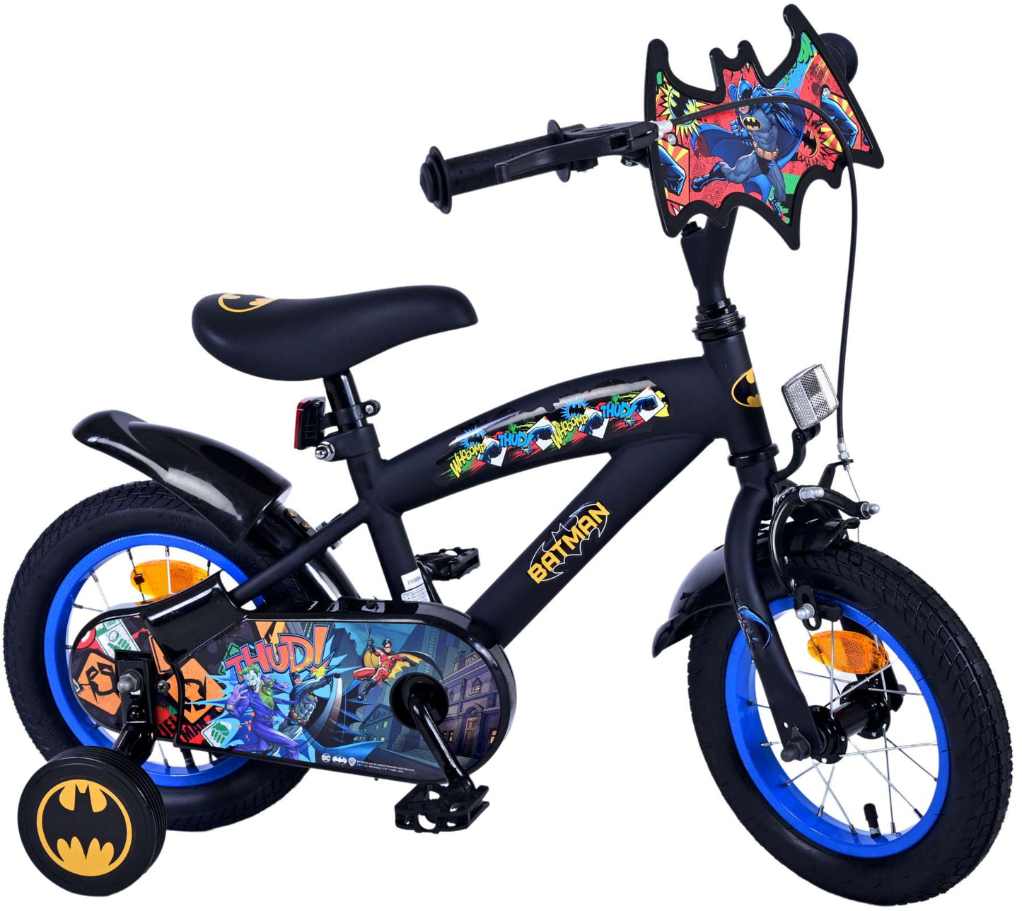 Batman Bike Bike Boys 12 pulgadas Negro