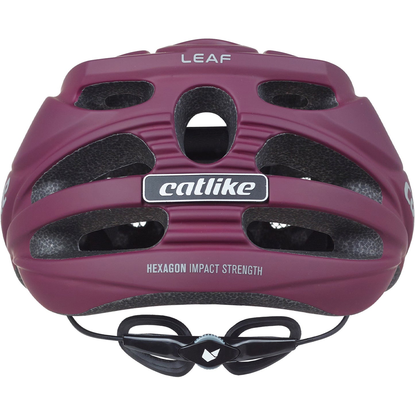 Buzaglo MTB helm Leaf maat L 58-60cm burgundy