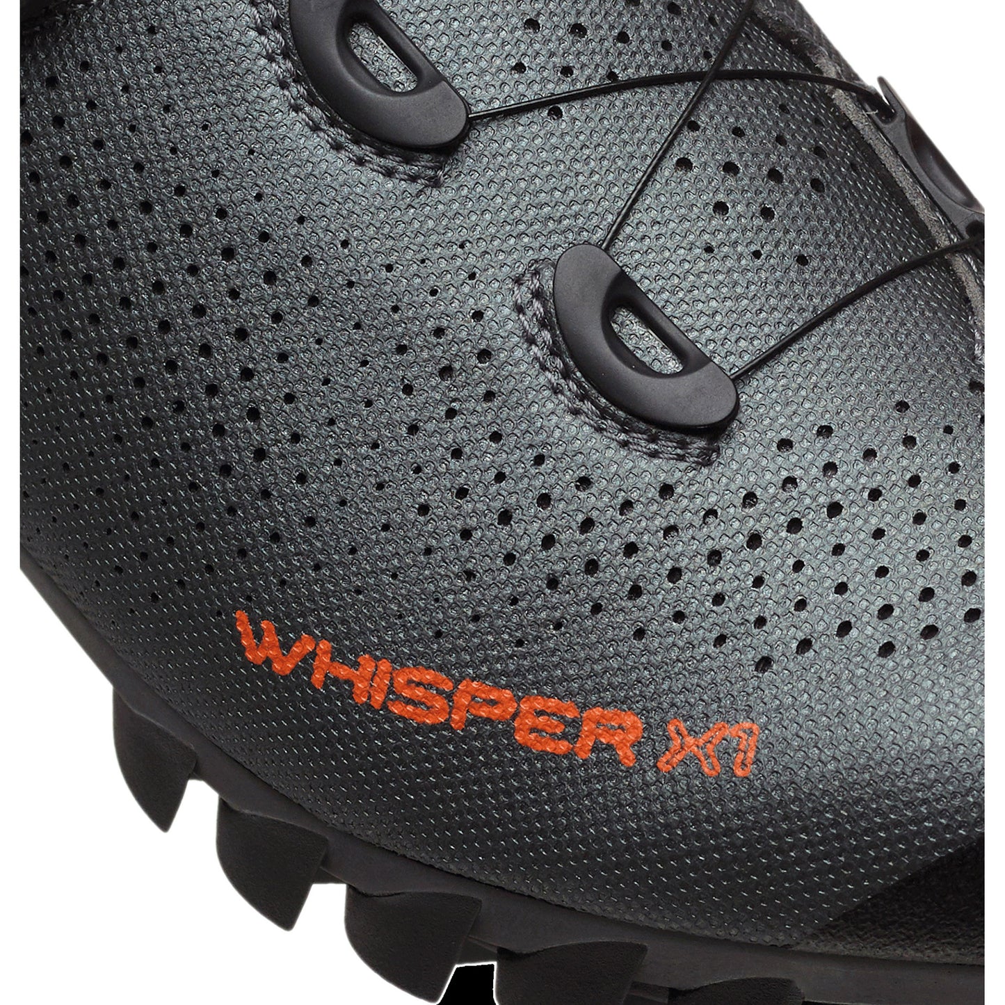 Zapatos como gato Whisper X1 MTB Tamaño de nylon 45 Gray